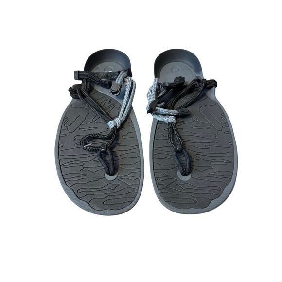 XEROSHOES Sandals, size womens 11; Men's 10, Black, Strappy, water & hiking - Picture 1 of 8